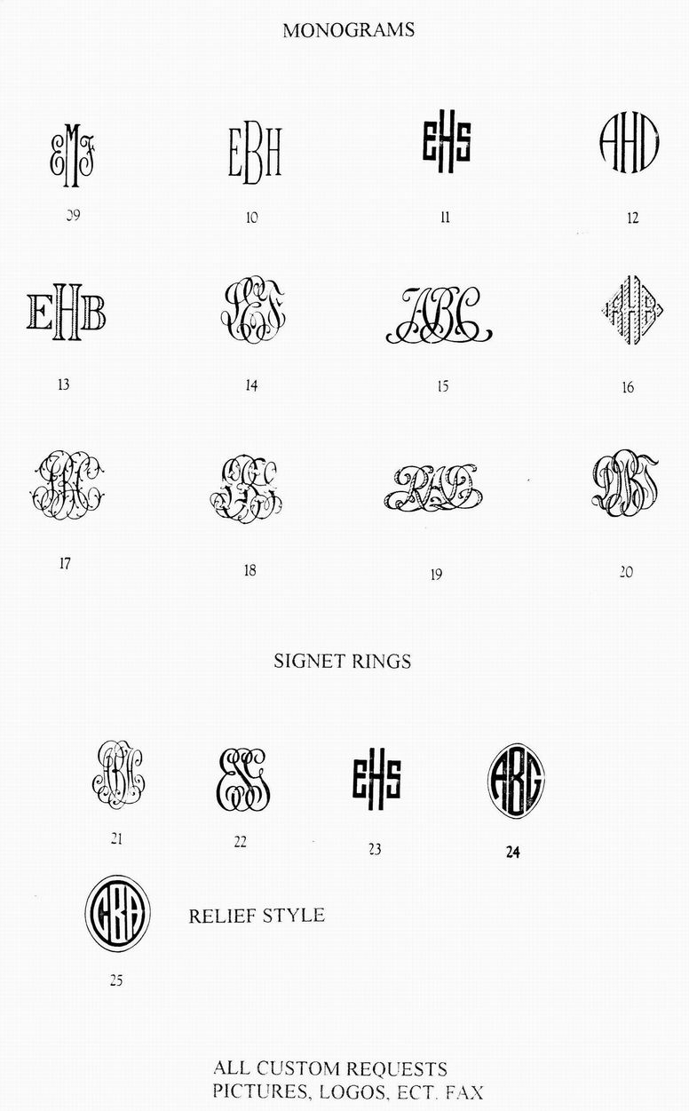 Rader's Engraving - Hand Engraving Fonts